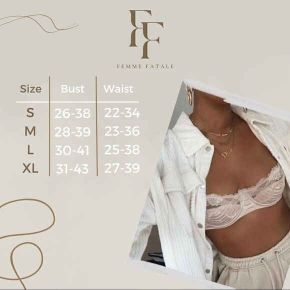 Soft & Cozy Ruffle Trim Sleepwear Lingerie Set - Picture 8 of 8